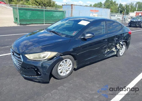 2018 Hyundai Elantra Se из США, поврежденный, VIN 5NPD74LF7JH342490